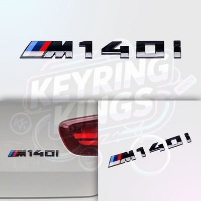 Gloss Black Trunk M Performance Badge For BMW F20 F21 M140i Rear Emblem M Power
