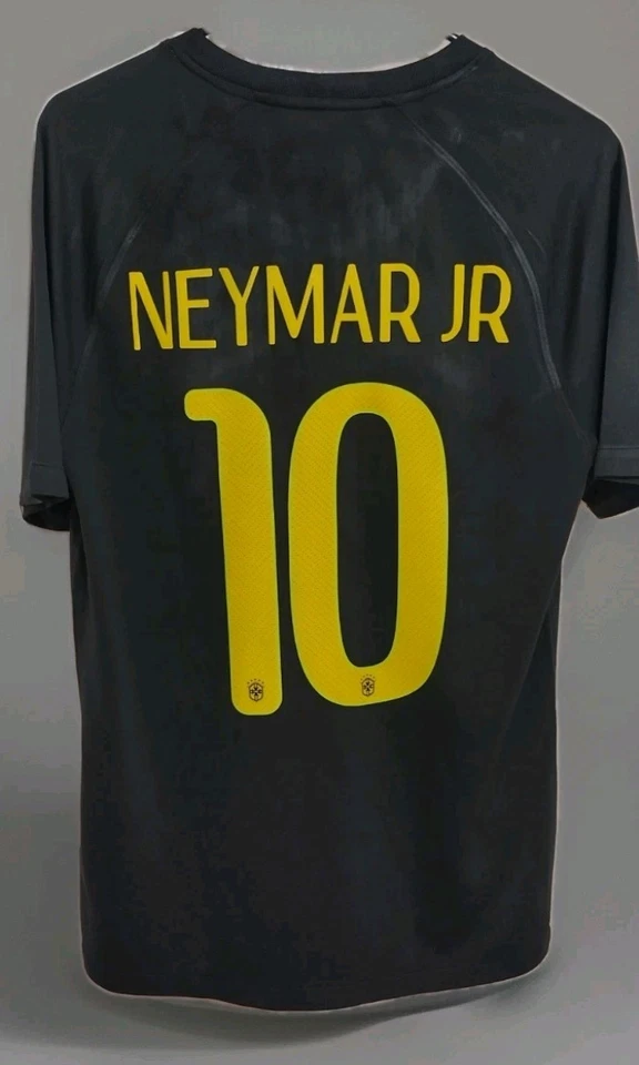 Neymar Jr Brazil Nike 2014 Third Authentic Rare Player Jersey Men’s SMALL - Image 2 of 4