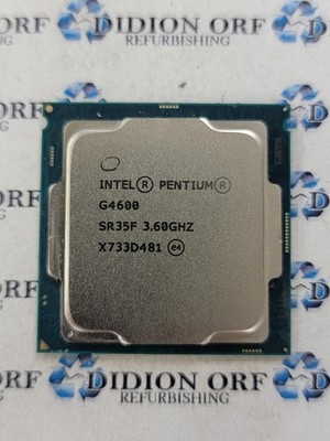 INTEL Pentium G4600 SR35F 3.60 GHz 3 MB 51 W Grade B SKU 19413