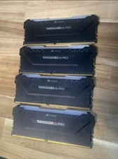 CORSAIR VENGEANCE RGB PRO DDR4 RAM 32GB 4x8GB 3200MHz CL16 Intel AMD Black