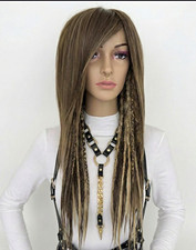 Women s Synthetic Dreadlocks Wig Heat-Resistant Ash/Light Brown 24-26"