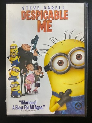 Despicable Me DVD 2010 Animated Comedy Steve Carell Special Features NEW SEALED!