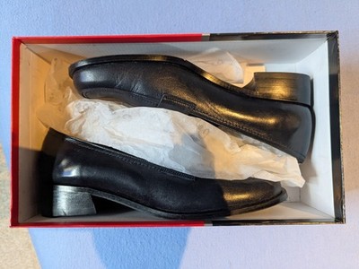 PIERRE CARDIN Leder Herrenschuhe Größe 40 Schwarz