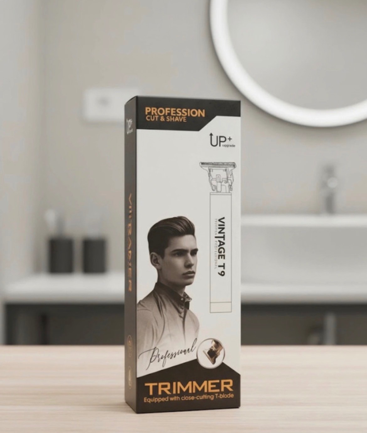 Tondeuse à cheveux barber avec accessoires pour coupe homme
