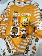 Peanuts Infant  Toddler Boys Green Snoopy  Woodstock Pajama