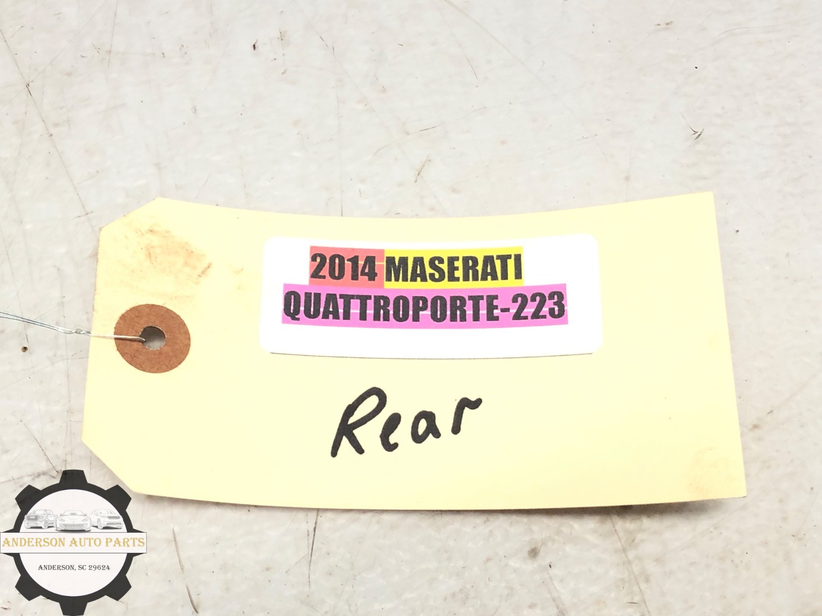 2014-2020 MASERATI QUATTROPORTE AWD LEFT RIGHT REAR SUPSENSION COIL SPRINGX2 OEM