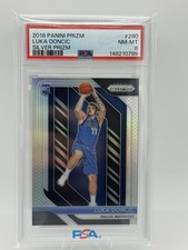2018 Panini Prizm Luka Doncic #280 Silver PSA 8