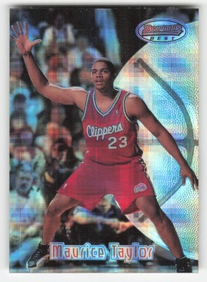 1997-98 Bowman's Best Previews Atomic Refractor #BBP11 Maurice Taylor