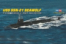 HobbyBoss USS SSN-21 Seawolf Attack Submarine - Plastic Model Military Ship Kit