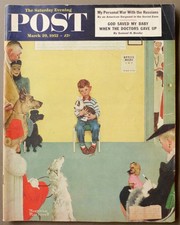 Saturday Evening Post - March 29, 1952 - Norman Rockwell Cover