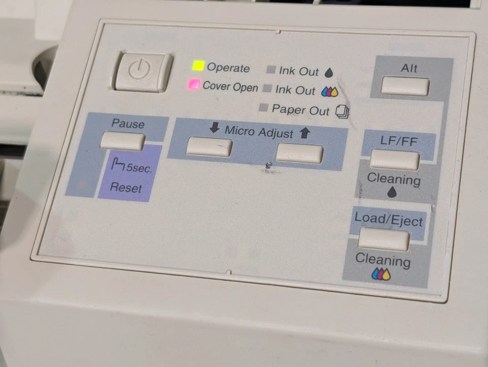 EPSON P892A 1520 Stylus COLOR professional inkjet printer, large format, 120 VAC - Image 2 of 4