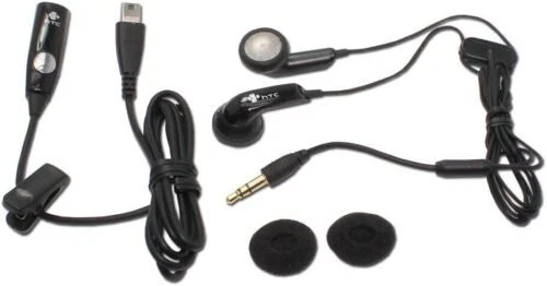 2 HTC OEM Stereo Headset Headphones Google G1 Tylt Dash Wing TyTN2. 36H00813-00M - Image 2 of 4