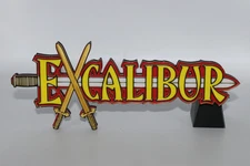 Excalibur 3D printed Logo Sign Wall Desk Shelf Art