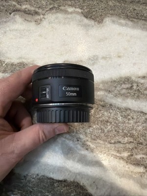Canon EF 50mm F/1.8 STM Prime Lens - Black