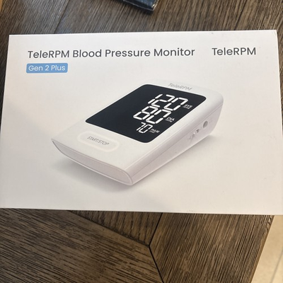 #ad Transtek TeleRPM Gen2 Plus Blood Pressure Monitor TMB 2092 Ga TESTED WORKING $40.00