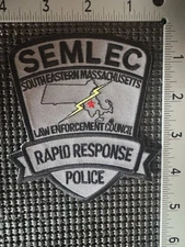 Southeastern Massachusetts Law Enforcement Rapid Responce Police Patch
