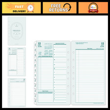 Original Ring-Bound Planner Refill - Two Page Per Day, Classic, Jul 2026 - Jun 2