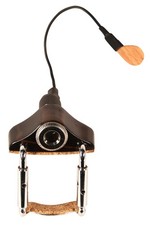 KNA VV-3 Portable Piezo Pickup for Violin and Viola   Lightweight Bridge-M