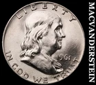 1961-D Silver Franklin Half Dollar - Choice Gem Brilliant Uncirculated++++ #K208