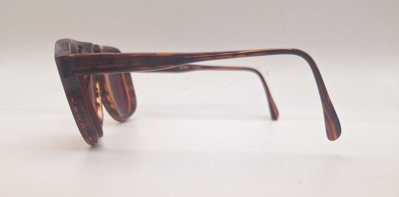 Vintage Adonis Tortoise Translucent Pilot Sunglas… - image 5