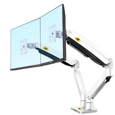 NB North Bayou Dual Monitor Desk Mount Stand Full Motion Swivel Com... Fast Ship