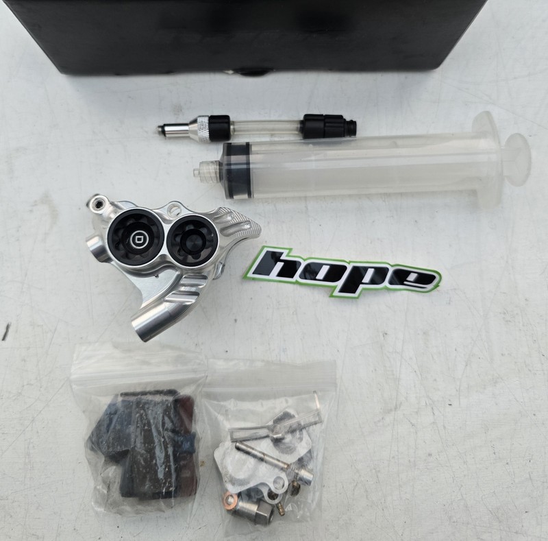 Hope RX4+ Flatmount Rear +20mm DOT FMR Caliper Sram Silver