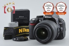 "Shutter count 4,121" Nikon D3100 Black 14.2 MP Digital SLR Camera 18-55 VR Lens