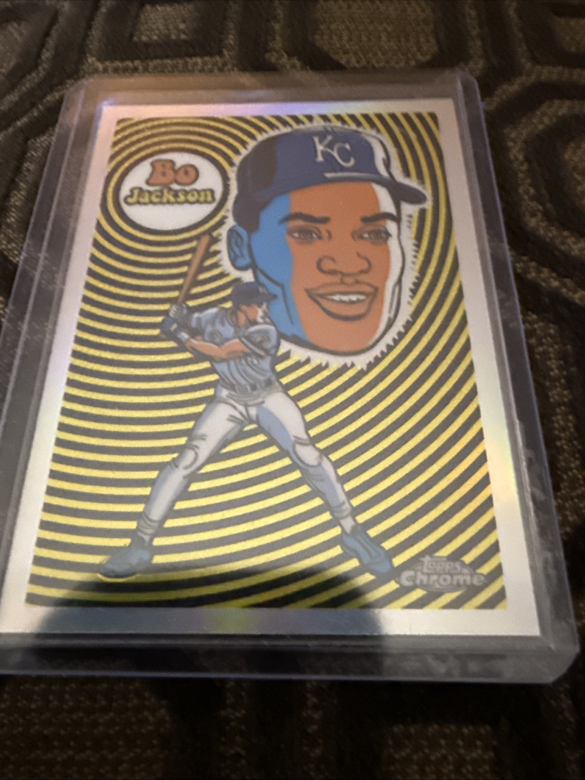 2023 Topps Chrome Bo Jackson Ultraviolet All-Stars #UV-11 Kansas City Royals NP2