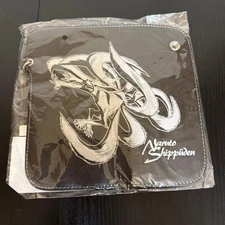 Naruto Shippuden 9Tails Fox Black Bag w/ Keychain  Faux Leather