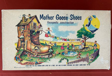 Vintage 1954 Mother Goose Shoes Kids Shu-Pac Size 5.5  x10  Empty Box Only Gordon