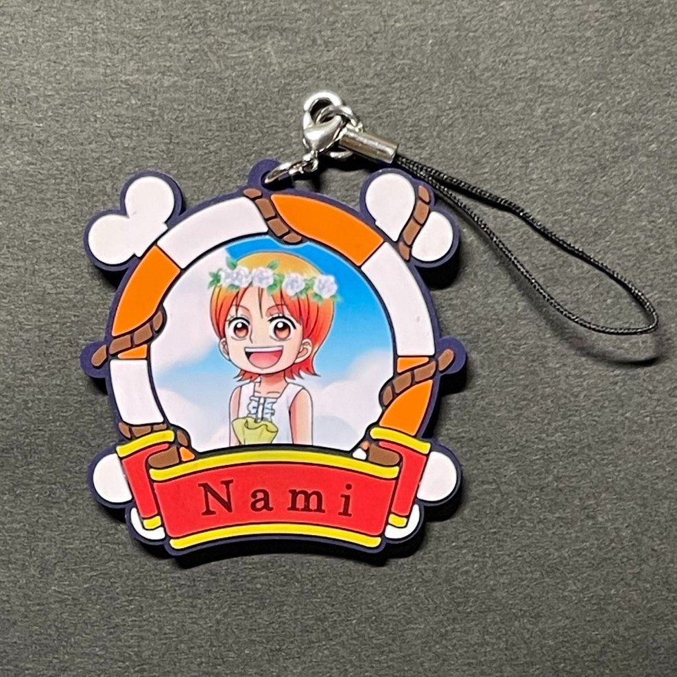 C528 Nami Japanese Tokyo One Piece Tower Exclusive Rubber Charm