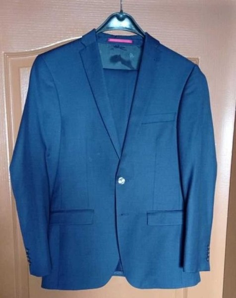 Men Classic Suit Navy 38