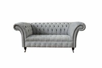 Design Couch Sofas Stoff Modern Sofagarnitur 2 Sitzer Polster