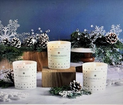 GOOD MATTERS Scented Luxury Candles, Modern Apothecary Gift Set (3 candles)