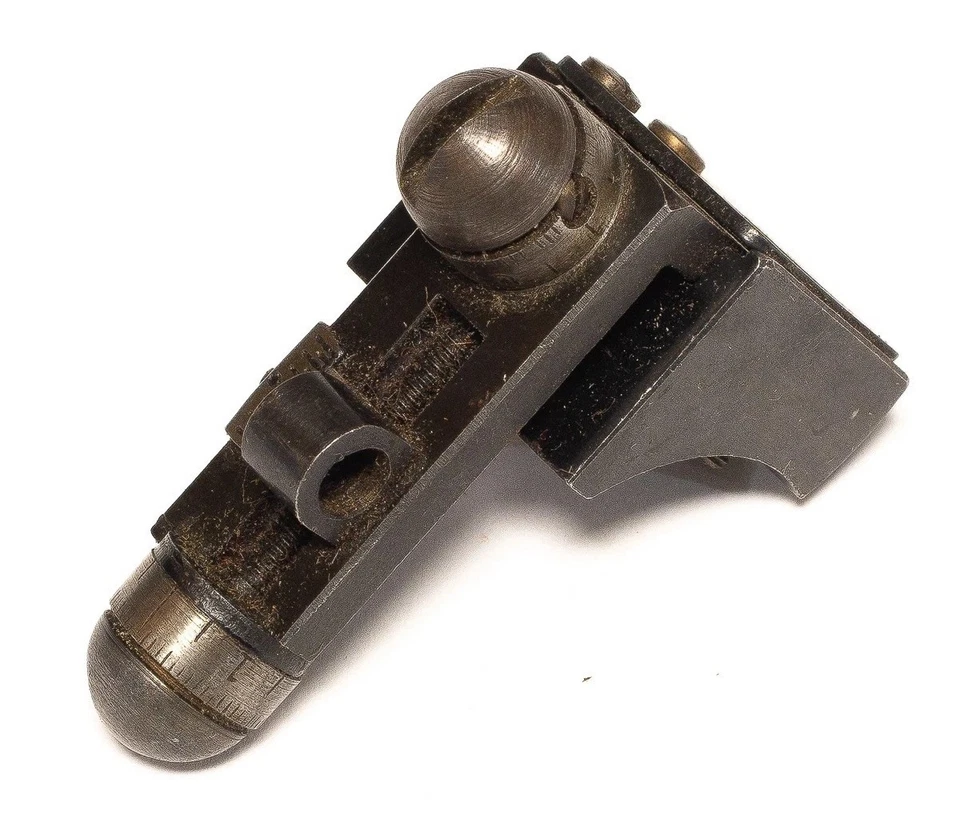 Redfield Micrometer Receiver Peep Sight – Hunter Knobs Vintage Rifle Rear Sight - Image 3 of 4