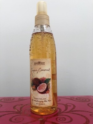 Bath & Body Works CREAMY COCONUT Fragrance Spray 8 oz VERY RARE Retired