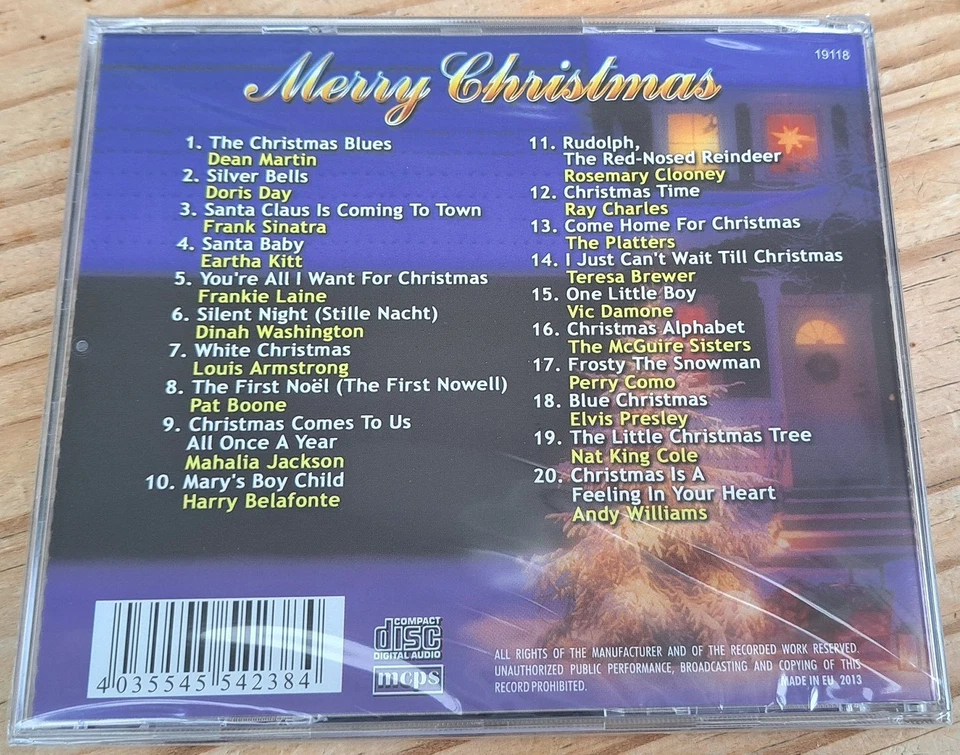 Merry Christmas ★Dean Martin ✴Frank Sinatra ✴Doris Day ✴Ray Charles.. (CD ◉ NEU) - Bild 4 von 4