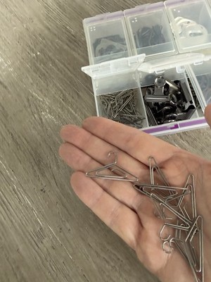 Tim Holtz Idea-ology Metal Embellishment Lot Gears Charms Clips Tags Button