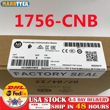 New Factory Sealed AB 1756-CNB ControlLogix Communication Module US Free Tax