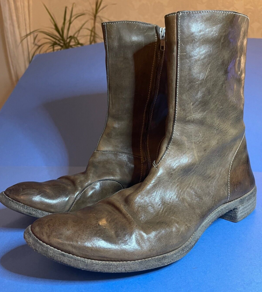 CAROL CHRISTIAN POELL CCP SAFE Vintage Side Zip Boots UK 11