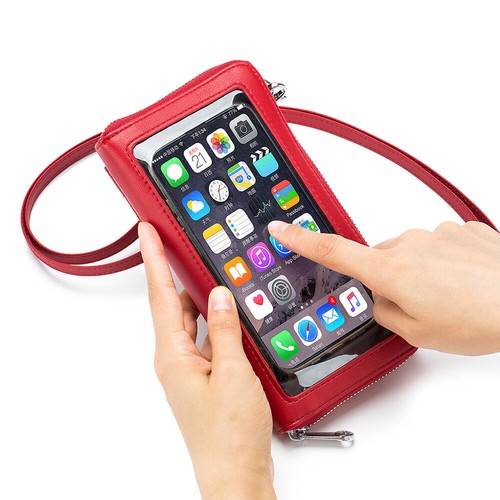 Women Leather Purse Messenger Red Crossbody Shoulder Bag Handbag Wallet Gift - Picture 70 of 75