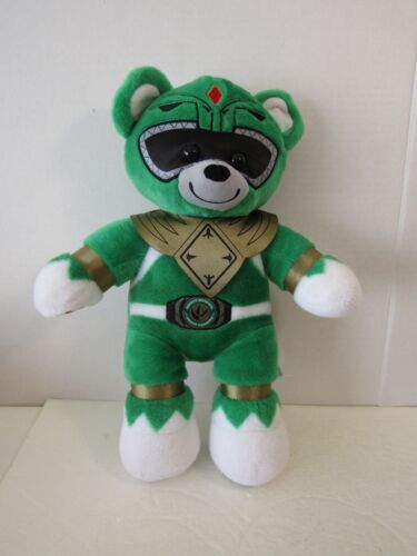 2018 Build A Bear Mighty Morphin Power Ranger 25th Anniversary Green Plush 16"