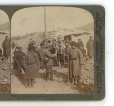 The Surrender Port Arthur Russo-Japanese War Underwood Stereoview