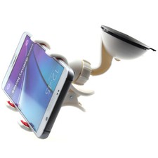 Car Mount Windshield Holder Glass Cradle Rotating Clip for Cell Phones