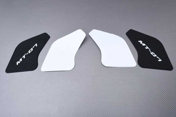 Grip de genou MT-07 adhésif pour améliorer la position de conduite sur Yamaha MT07 2021-2024