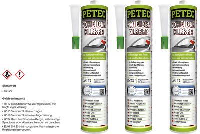 Petec 94530 Adesivo E Sigillante Poliuretanico Per Carrozzeria, 310 Ml, Bianco, Resistente UV