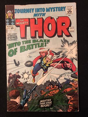 JOURNEY INTO MYSTERY 117 4.0 4.5 MARVEL 1965 WX