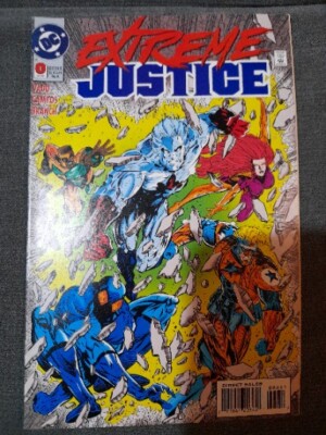 Extreme Justice #0 NM- 9.2 DC Comics 1995 Captain Atom,Blue Beetle