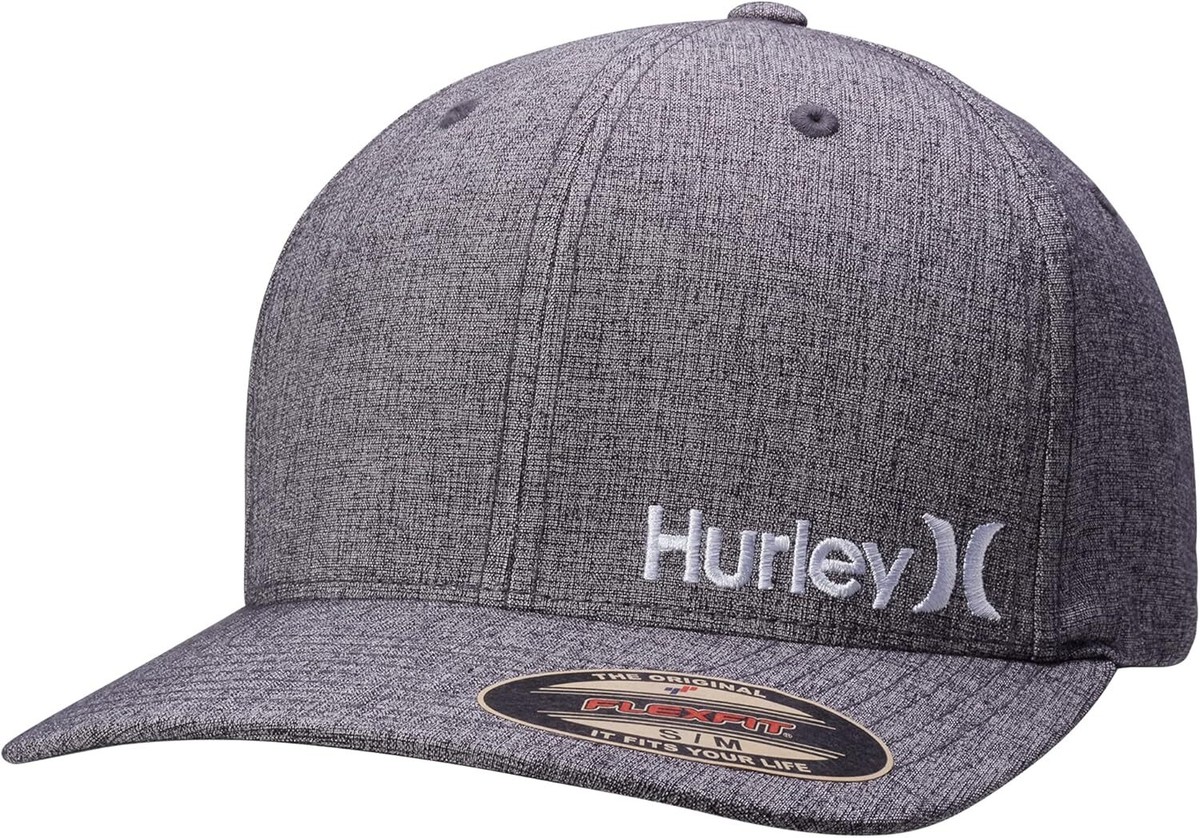 Hurley Men's Caps - Flexfit Curve Bill Baseball Cap Large-X-Large
