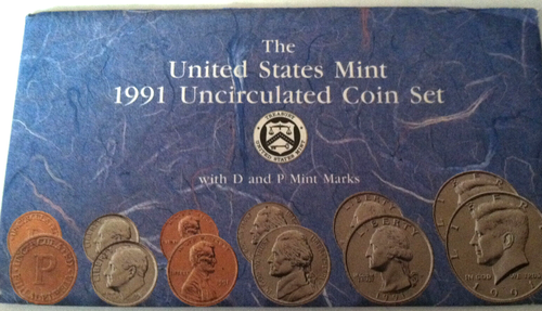 1995 U.S. MINT SET P & D ISSUED BY US MINT. Envelope Brilliant Coins # M103 - Picture 4 of 4